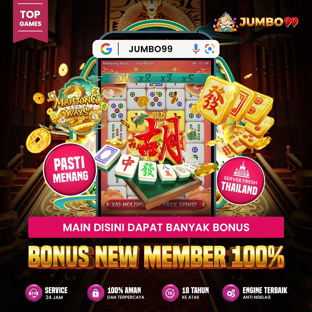 Jumbo99 | Slot Bonus New Member 100 - Main Mahjong Ways dan Jackpot
